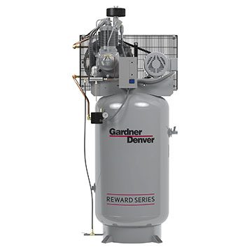 Gardner Denver Compressor vertical tank