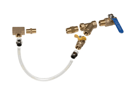 Strainer and By-Pass Kit supplied with ACT-1500