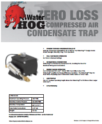 WaterHog brochure